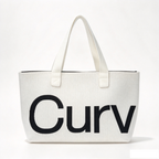 Curves Knit Tote (Lemongrass)