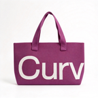 Curves Knit Tote (Lemongrass)