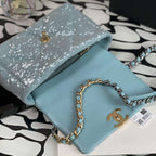 CHANEL Sequin Quilted Medium flap bag