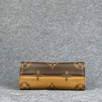 LV ONTHEGO GM  GIANT REVERSE BROWN