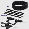 Boxing MMA Taekwondo Elastic String Basketball Bounce Strength Leg Training Explosive Power Resistance Band Fitness Equipment