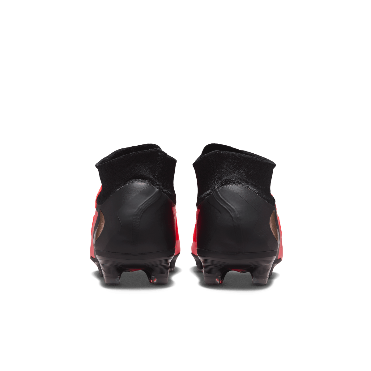 Nike Phantom 6 High Pro Firm-Ground Soccer Cleats-BRIGHT CRIMSON/BLUR-BLACK