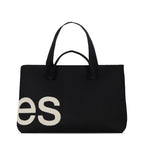Curves Knit Tote (Lemongrass)