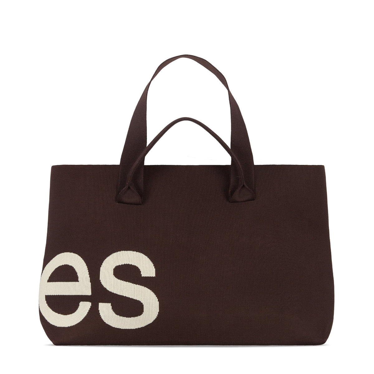 Curves Knit Tote (Lemongrass)