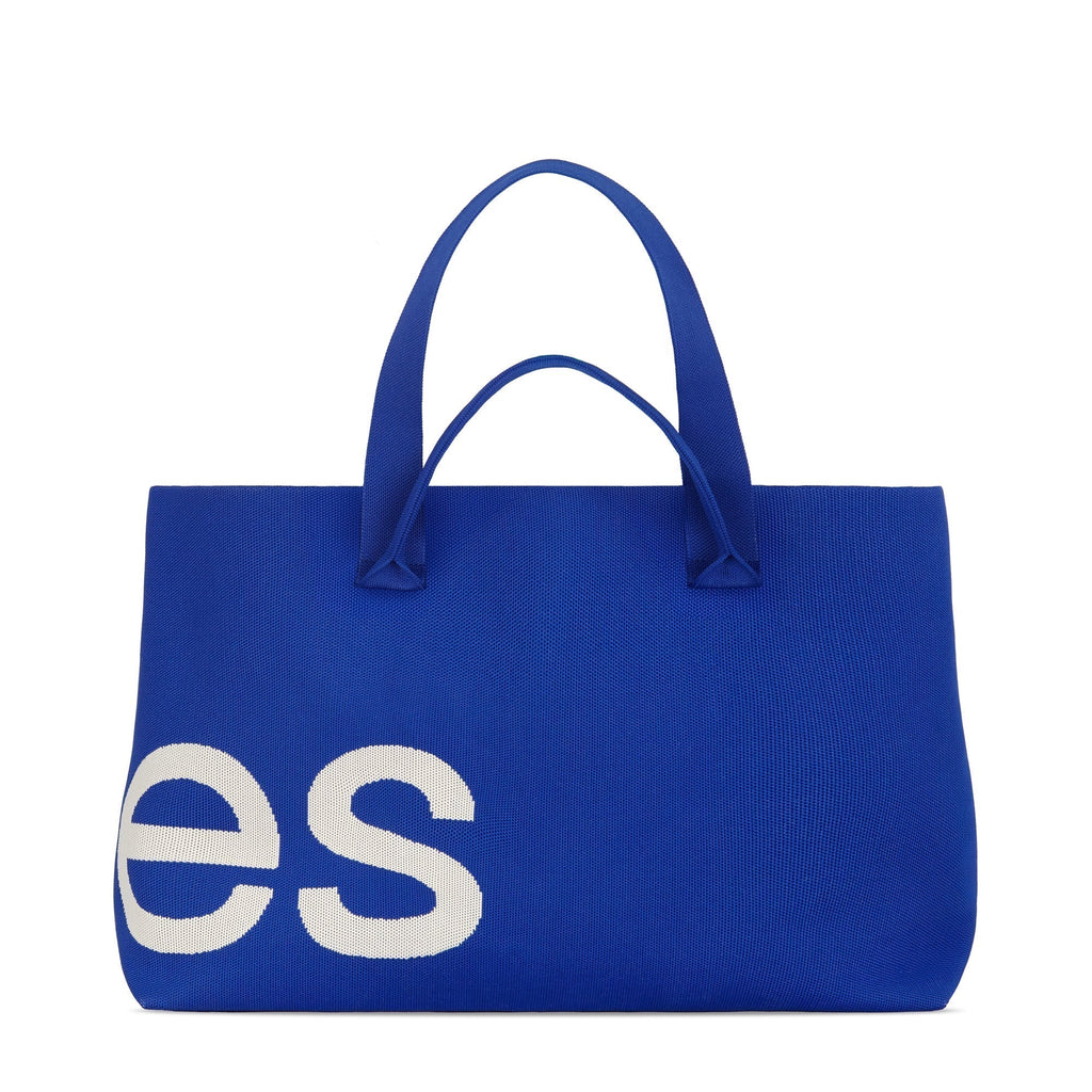 Curves Knit Tote (Lemongrass)