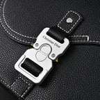 Dior Saddle Crossbody Bag – Black Grained Calfskin with Silver-Tone Hardware