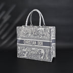 Christian Dior Large Book Tote – Toile de Jouy Embroidery