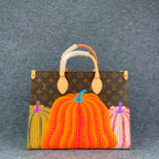 LV YK Onthego PM Pumpkin Print