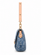 LV Pleaty Denim Shoulder Bag