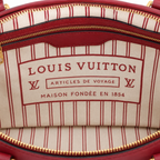 Louis Vuitton Cat Charm Speedy 30 Satchel-Red Wine