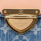 LV Pleaty Denim Shoulder Bag
