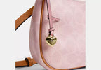 Pink Teri Shoulder Bag In Signature Canvas