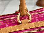 LV Boston Denim Handbag