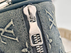 LV 25 Denim Handbag