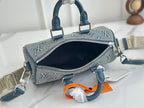 LV 25 Denim Handbag